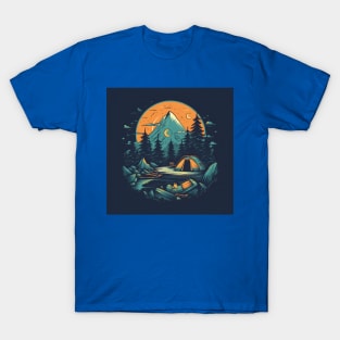 Camping Backpacking Wanderlust T-Shirt